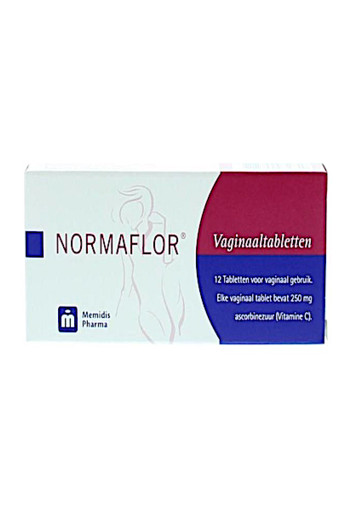 Normaflor Vaginale tabletten (12 Stuks)