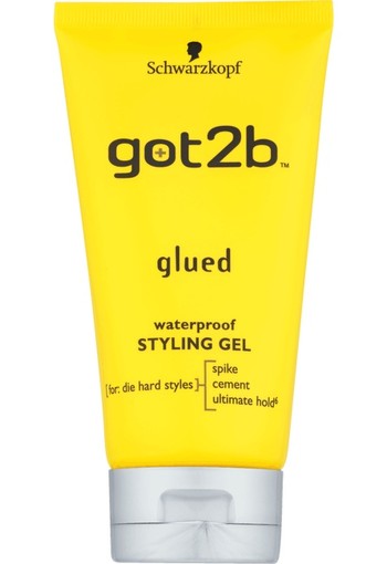 Schwarzkopf Got2b Glued Waterproof Styling Gel 150 ml