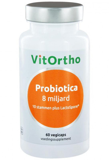 Vitortho Biotica 8 miljard vh probiotica (60 Vegetarische capsules)
