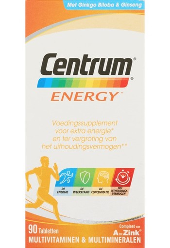 Centrum Energy Tabletten 90st