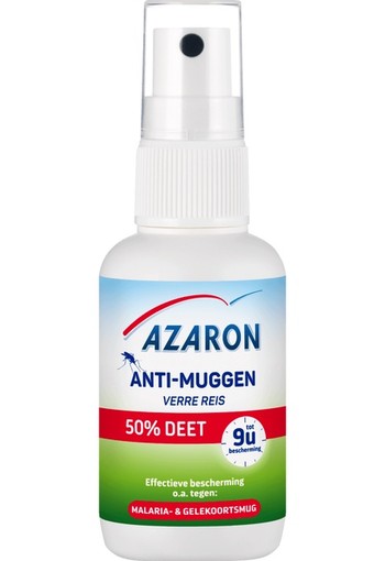 Azaron Anti muggen 50% deet spray (50 Milliliter)