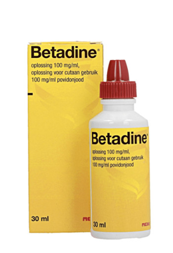 Betadine Jodium oplossing (30 Milliliter)