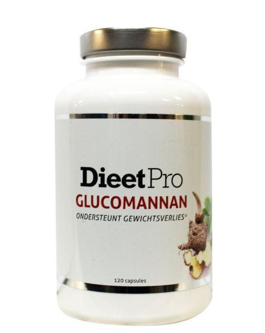 Dieet Pro Glucomannan (120 Capsules)