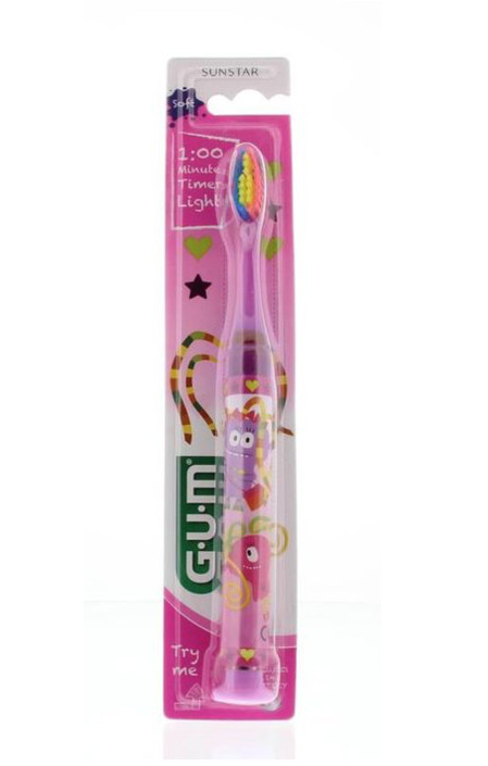 GUM Tandenborstel junior met timer (1 Stuks)