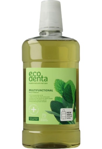 Ecodenta Mondwater multifunctioneel (500 Milliliter)