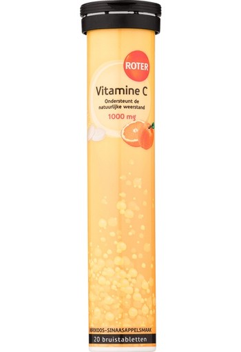 Roter Bruistabletten abr. sin. vit C (20 Bruistabletten)