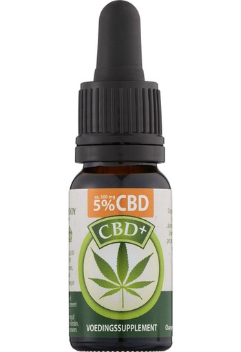 Jacob Hooy CBD plus olie 5% 10 ml