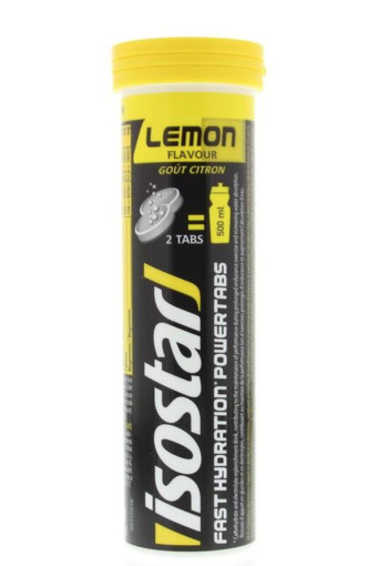 Isostar Powertabs lemon (120 Gram)