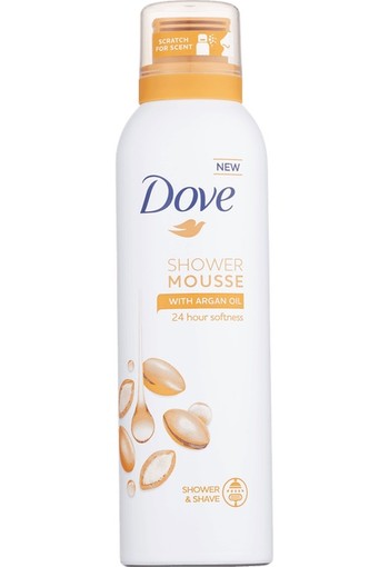 Dove Argan Oil Shower & Shave Mousse 200 ml
