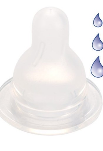 Difrax Flesspeen Soft 1-2-3 Natural 2st