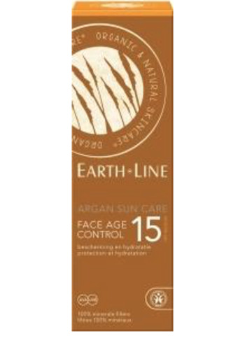 Earth Line Argan sun care face age control SPF15 (50 Milliliter)