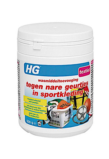 Hg Wasmiddel Toevoeging Nare Geurtjes Sportkleding 500g