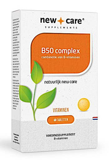 New Care B50 complex combinatie van B-vitaminen  60 tabletten