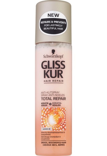 Schwarzkopf Gliss Kur Total Repair Anti-Klit Spray 200 ml