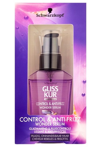 Schwarzkopf Gliss Kur Control & Anti Frizz Haarserum 50 ml