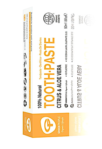Green People Tandpasta citrus (50 Milliliter)