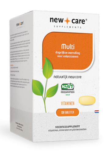 New Care Multi dagelijkse aanvulling voor volwassenen Inhoud  120 tabletten