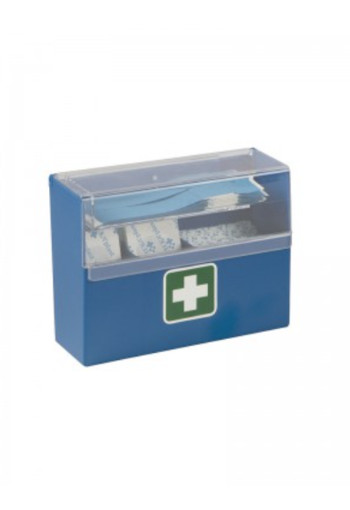 Heka Pleisters blauw HACCP dispenser 90 stuks (1 Stuks)