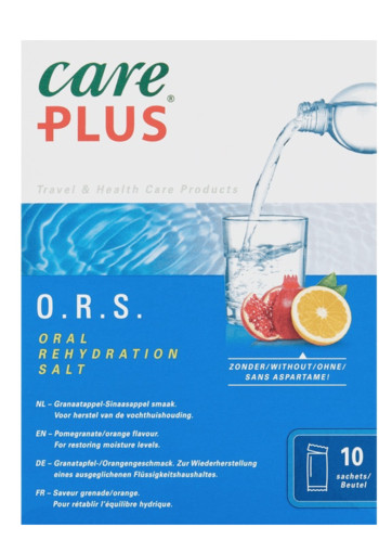 Care Plus O.R.S. Sachets Granaatappel-Sinaasappel 10 stuks