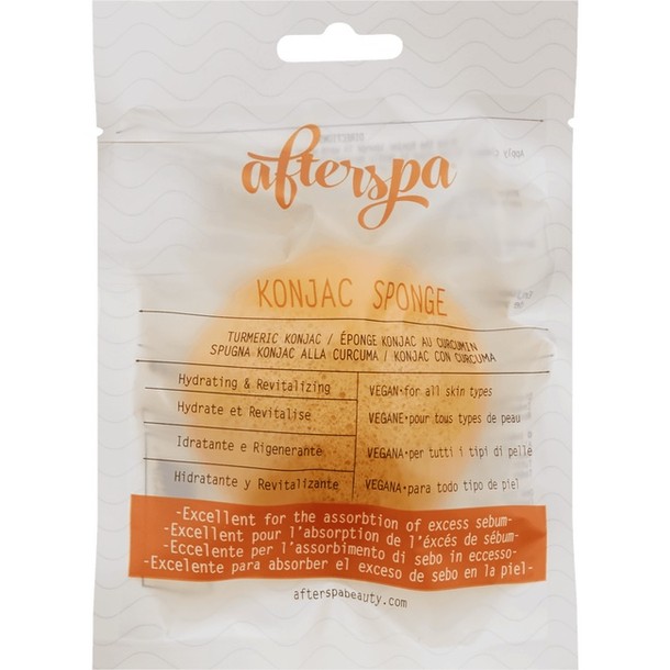 AfterSpa Konjac Sponge Turmeric