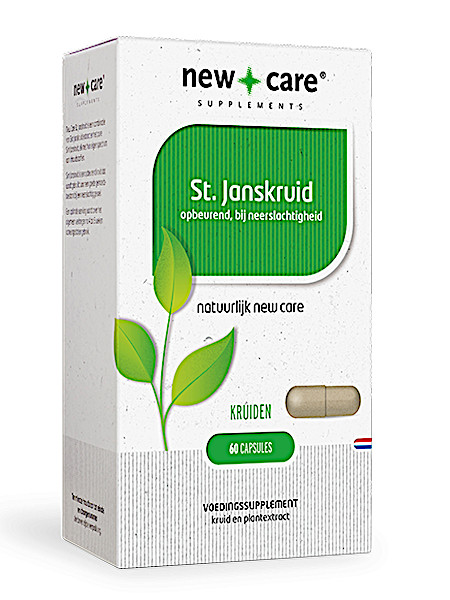 New Care St. Janskruid opbeurend, bij neerslachtigheid Inhoud  60 capsules