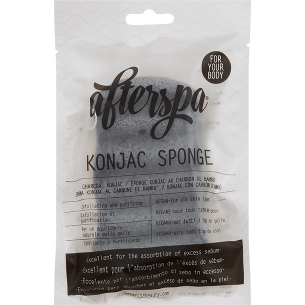 AfterSpa Body Konjac 6 Waves Bamboo Charcoal