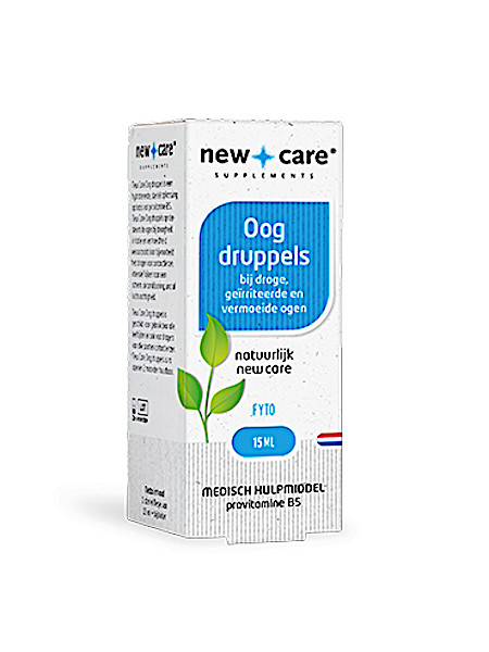 New Care Oog druppels bij droge, geïrriteerde en vermoeide ogen Inhoud  15ml