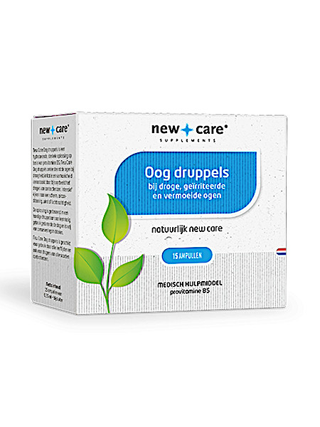 New Care Oog druppels ampullen bij droge, geïrriteerde en vermoeide ogen Inhoud  15 ampullen