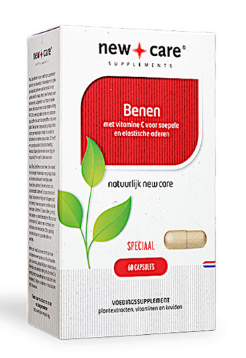 New Care Benen met vitamine C voor soepele en elastische aderen Inhoud  60 capsules