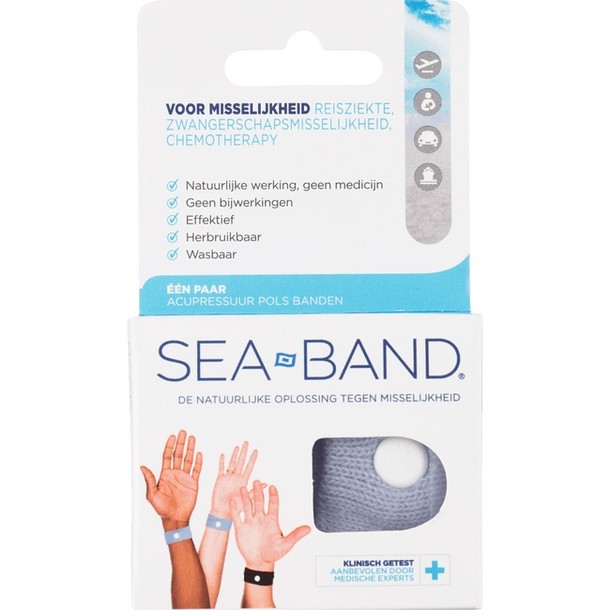 Sea Band Polsband voor volwassenen 1 paar