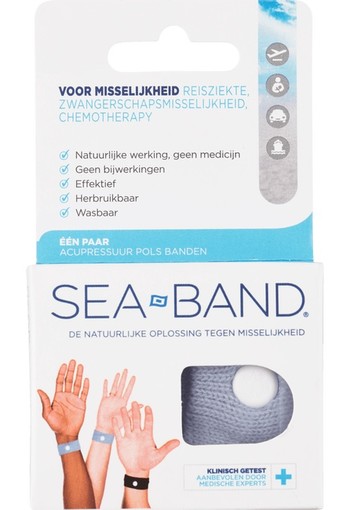 Sea Band Polsband voor volwassenen 1 paar