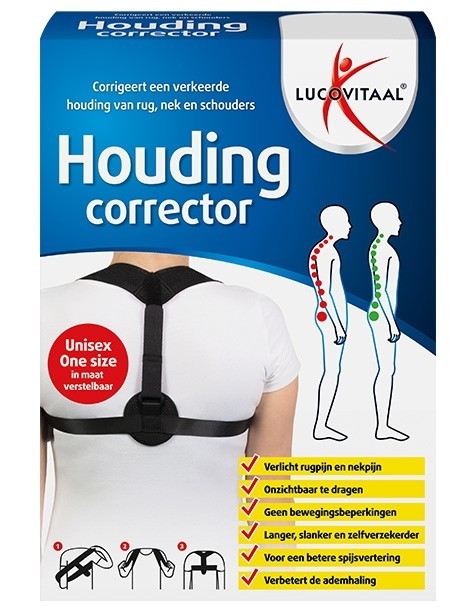 Lucovitaal Orthopedische houdingcorrector (1 stuks) 