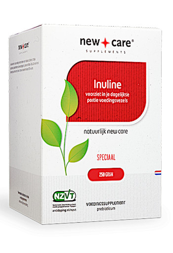 New Care Inuline voorziet in je dagelijkse portie voedingsvezels Inhoud  250 gram