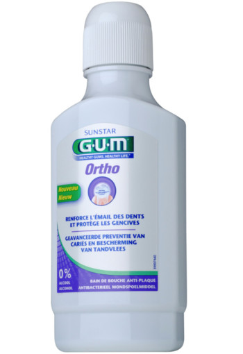 GUM Ortho mondspoelmiddel (300 Milliliter)