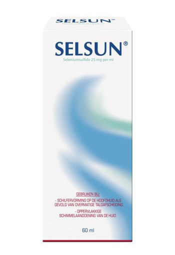 Selsun Suspensie 25 mg/ml (60 Milliliter)