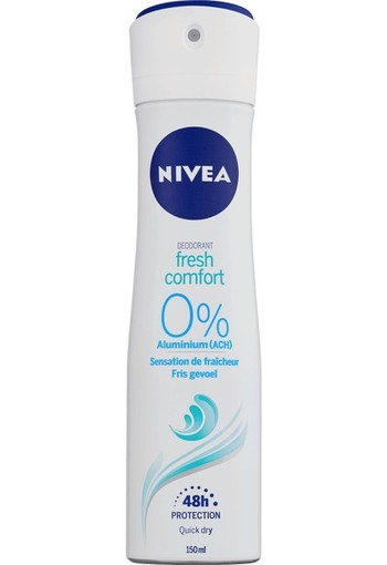 Nivea Deodorant fresh comfort spray (150 ml)