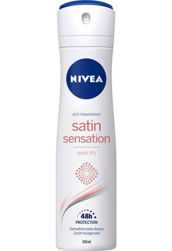NIVEA Satin Sensation Anti-Transpirant Spray 150 ML