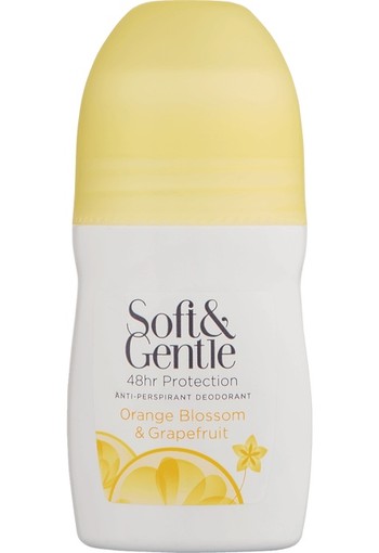 Soft & Gentle Orange Blossom & Grapefruit Anti-Perspirant Deodorant Roller 50 ml