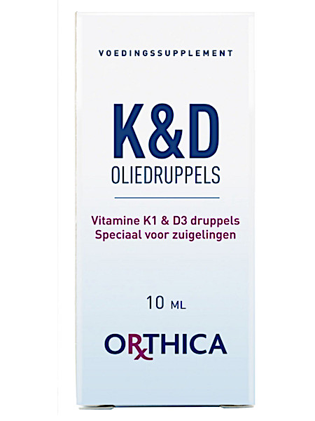 Orthica Vitamine K & D zuigeling (10 Milliliter)
