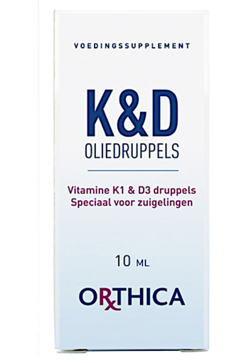 Orthica Vitamine K & D zuigeling (10 Milliliter)