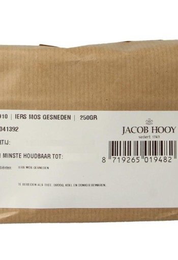 Jacob Hooy Iers mos gesneden (250 Gram)