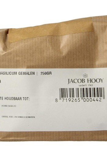 Jacob Hooy Basilicum gemalen (250 Gram)