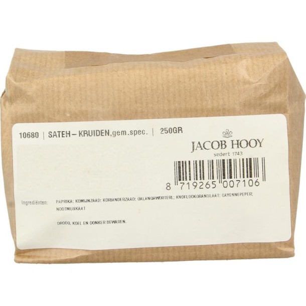 Jacob Hooy Sateh kruiden (250 Gram)