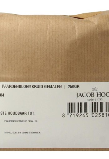 Jacob Hooy Paardebloemkruid gemalen (250 Gram)