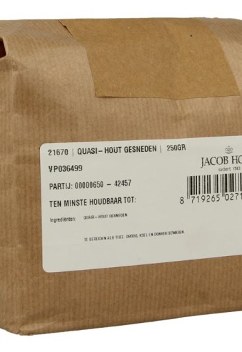 Jacob Hooy Quassi hout gesneden (250 Gram)