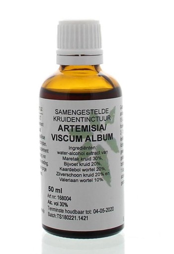 Natura Sanat Artemisia vulgaris/viscum album compl tinctuur (50 Milliliter)