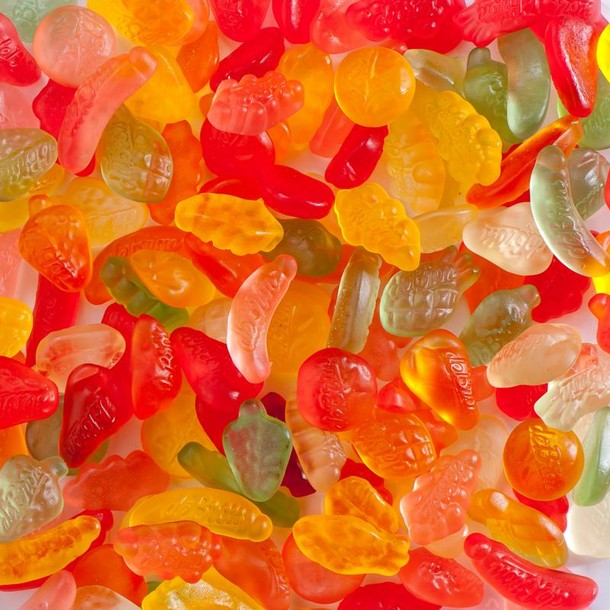 De Bron Fruitgums zonder suiker (3 Kilogram)