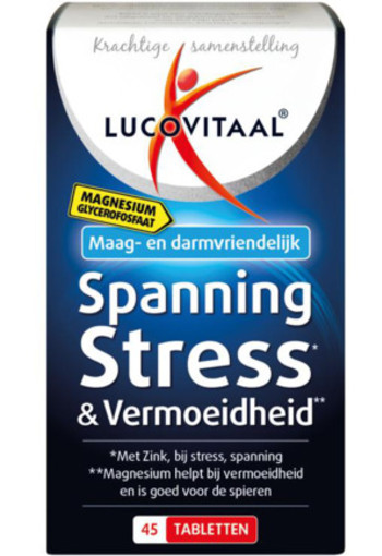 Lucovitaal Magnesium Spanning Stress & Vermoeidheid 45tb