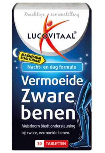Lucovitaal Magnesium Vermoeide Zware Benen 30tb