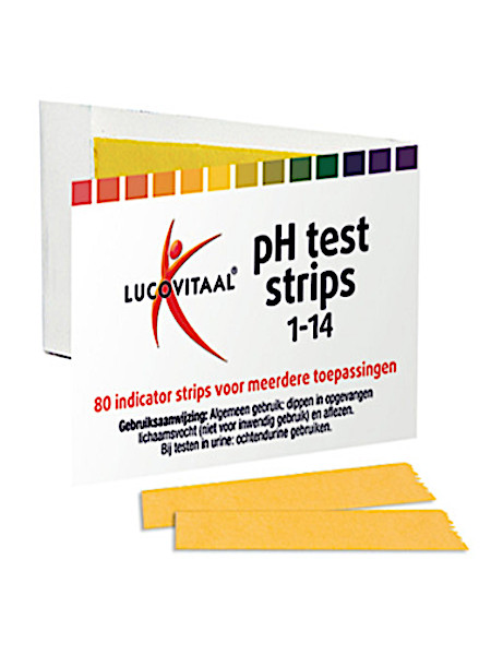 Lucovitaal Zuurbase Ph Test Strips 80st